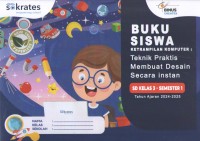 Image of Keterampilan Komputer : Teknik Praktis Membuat Desain Secara Instan SD Kelas 3 Semester 1