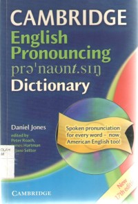 Cambridge English Pronouncing Dictionary