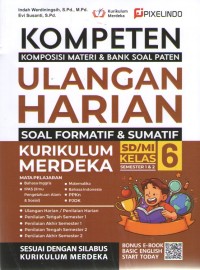 Kompeten : Ulangan Harian SD Kelas 6 Kurmer