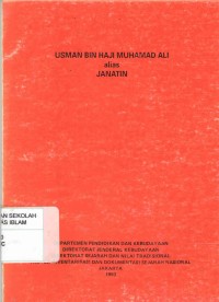 Image of Usman bin Haji Muhamad Ali : Janatin
