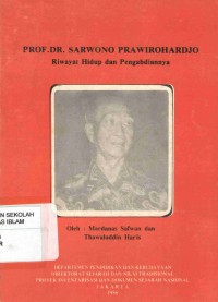 Prof. Dr. Sarwono Prawirohardjo