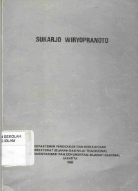 Sukarjo Wiryopranoto